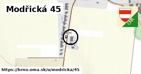 Modřická 45, Brno