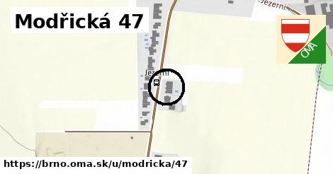 Modřická 47, Brno