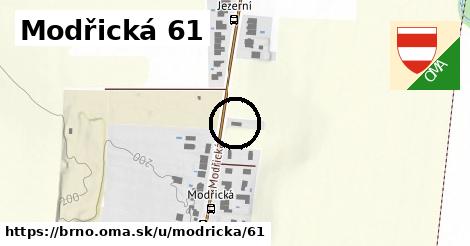 Modřická 61, Brno