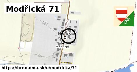 Modřická 71, Brno