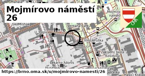 Mojmírovo náměstí 26, Brno