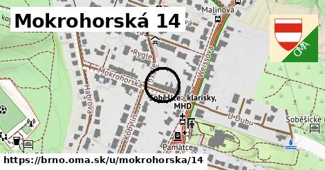 Mokrohorská 14, Brno