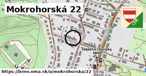 Mokrohorská 22, Brno