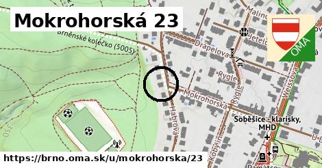 Mokrohorská 23, Brno