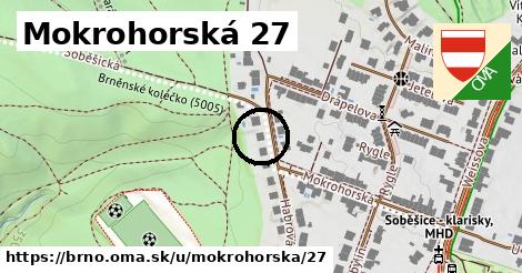 Mokrohorská 27, Brno