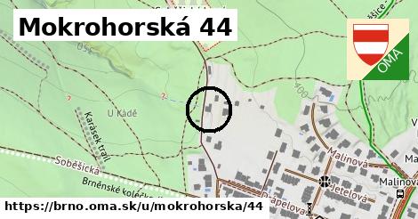 Mokrohorská 44, Brno