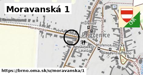 Moravanská 1, Brno