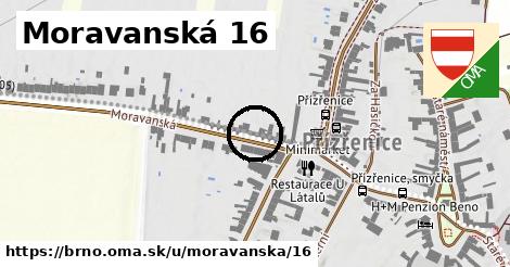 Moravanská 16, Brno