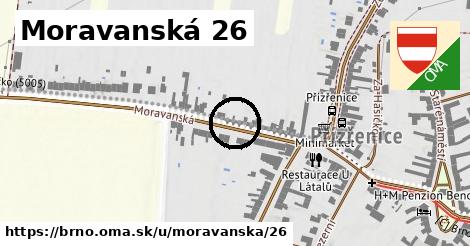 Moravanská 26, Brno