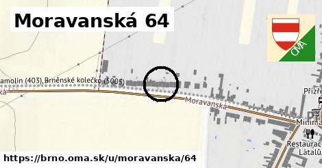 Moravanská 64, Brno