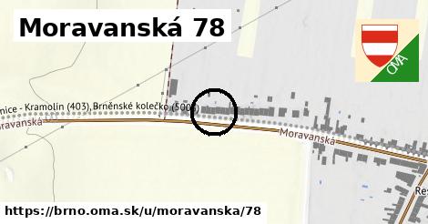 Moravanská 78, Brno