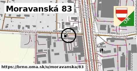 Moravanská 83, Brno