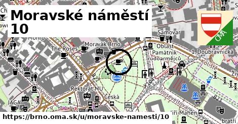 Moravské náměstí 10, Brno