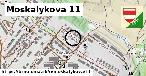 Moskalykova 11, Brno