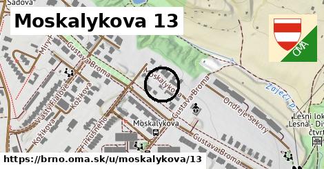 Moskalykova 13, Brno