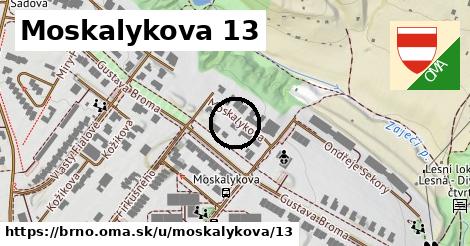 Moskalykova 13, Brno