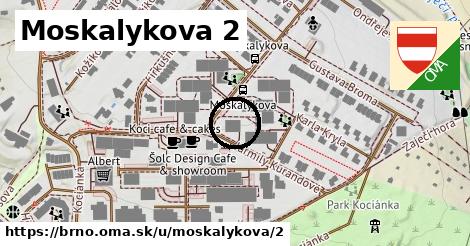 Moskalykova 2, Brno