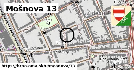 Mošnova 13, Brno