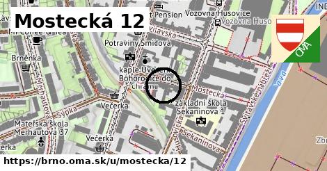 Mostecká 12, Brno