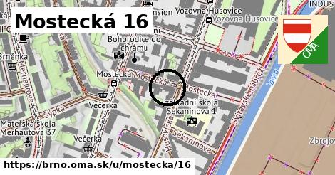 Mostecká 16, Brno