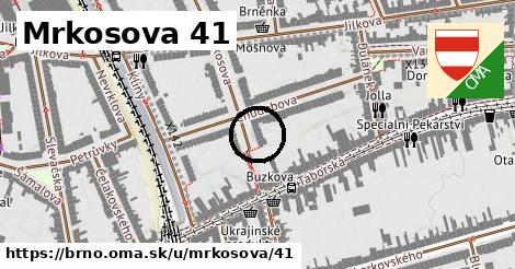 Mrkosova 41, Brno