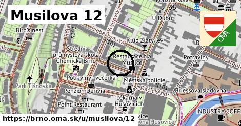 Musilova 12, Brno