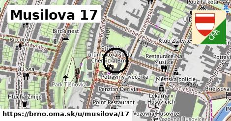 Musilova 17, Brno