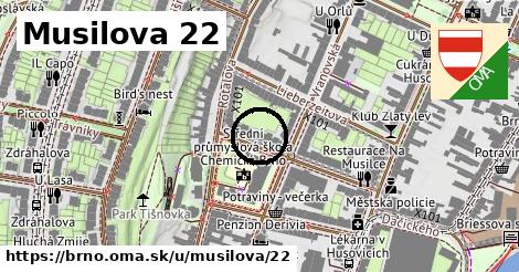 Musilova 22, Brno