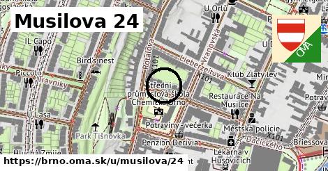 Musilova 24, Brno