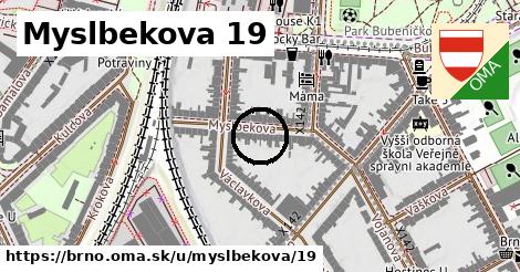 Myslbekova 19, Brno