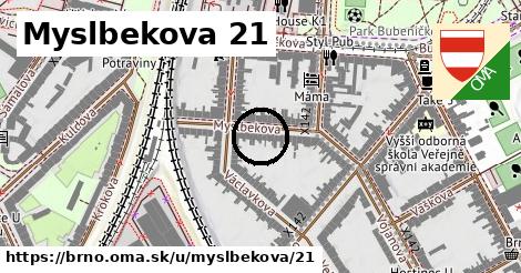 Myslbekova 21, Brno