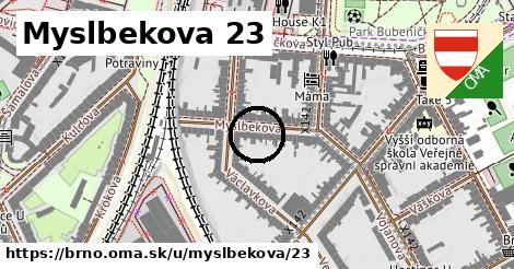 Myslbekova 23, Brno