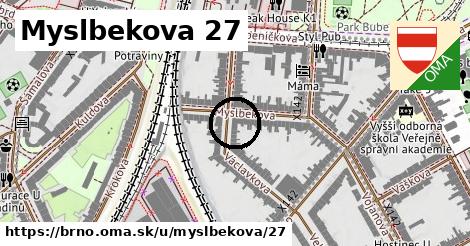 Myslbekova 27, Brno