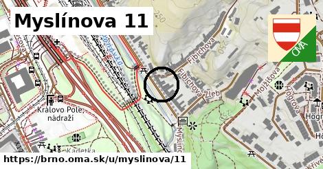 Myslínova 11, Brno