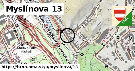 Myslínova 13, Brno