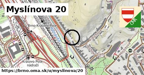 Myslínova 20, Brno