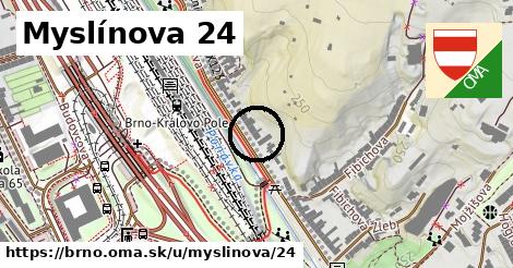 Myslínova 24, Brno