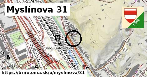 Myslínova 31, Brno