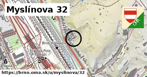 Myslínova 32, Brno