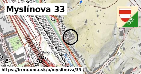Myslínova 33, Brno