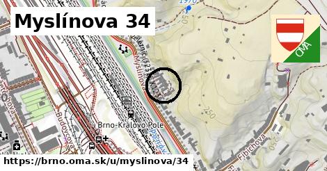 Myslínova 34, Brno