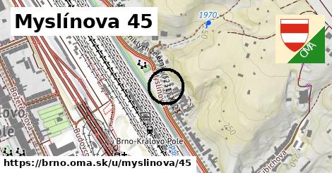 Myslínova 45, Brno