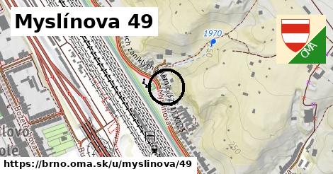 Myslínova 49, Brno