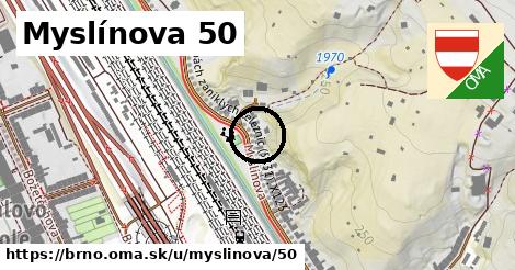 Myslínova 50, Brno