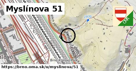 Myslínova 51, Brno