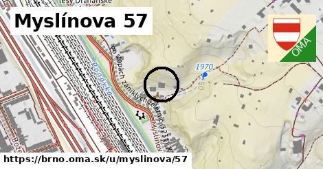 Myslínova 57, Brno