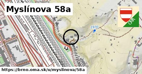 Myslínova 58a, Brno