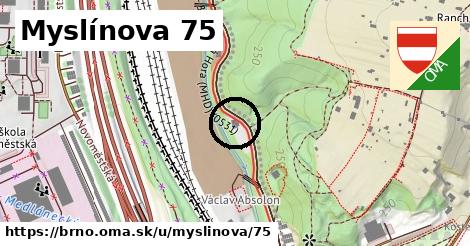 Myslínova 75, Brno