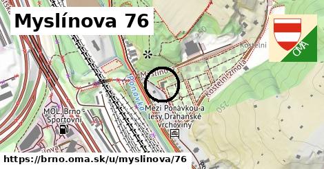 Myslínova 76, Brno