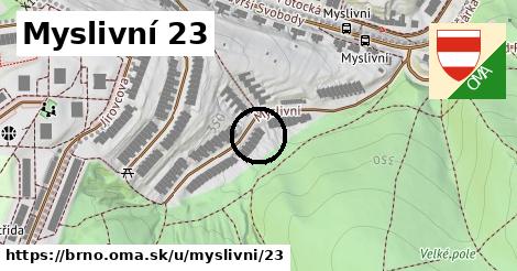 Myslivní 23, Brno